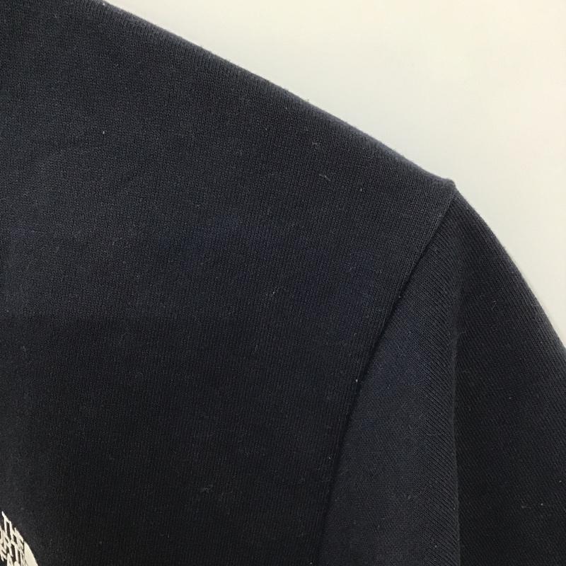 ザノースフェイス THE NORTH FACE Tシャツ 半袖 NT32038 半袖カットソー プリントTシャツ クルーネックカットソー M ロゴ、文字 紺 / ネイビー / メンズ USED 古着 中古 10102560