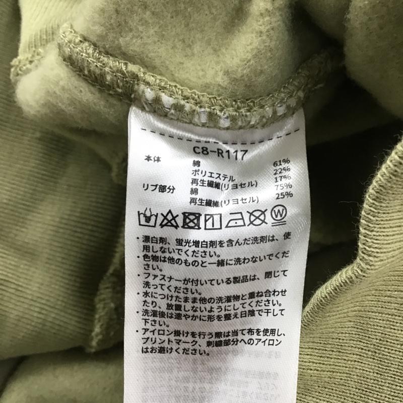 チャンピオン Champion パーカー 長袖 C8-R117 フーデッドスウェットシャツ 長袖パーカー カジュアルスウェット M ロゴ、文字 緑 / グリーン / メンズ USED 古着 中古 10102586