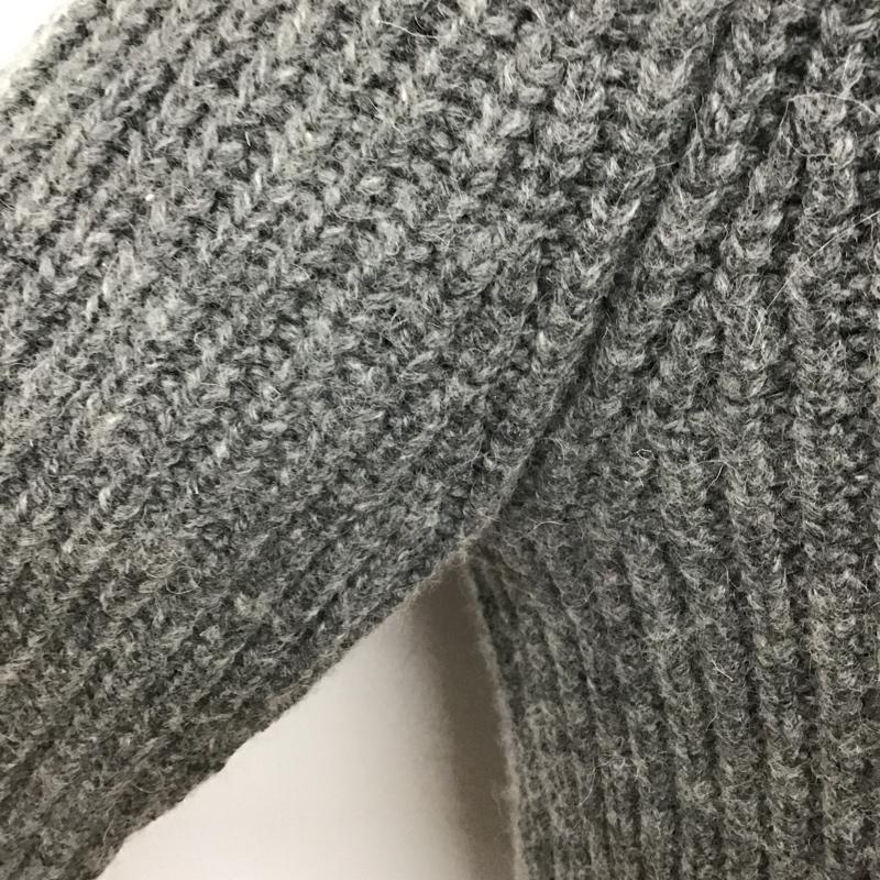 ザラメン ZARA MAN ニット、セーター 長袖 長袖ニット セーター 長袖ニットカットソー M 無地 灰 / グレー / メンズ USED 古着 中古 10102587
