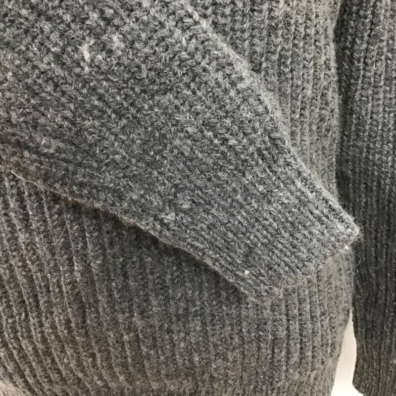 ザラメン ZARA MAN ニット、セーター 長袖 長袖ニット セーター 長袖ニットカットソー M 無地 灰 / グレー / メンズ USED 古着 中古 10102587
