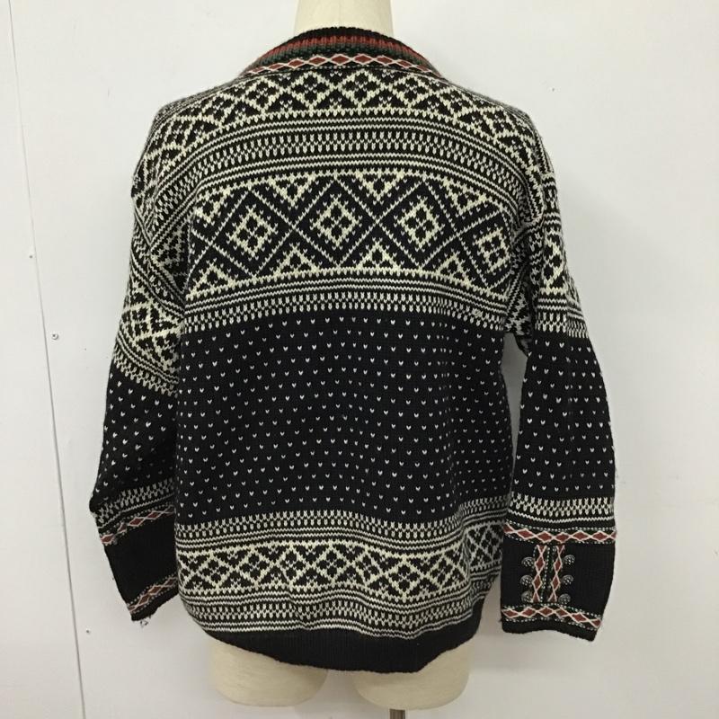 古着 USED カーディガン 長袖 長袖ニットカーディガン チロリアン セーター 前開ニット 古着 XL 総柄 マルチカラー / マルチカラー / メンズ USED 古着 中古 10102595