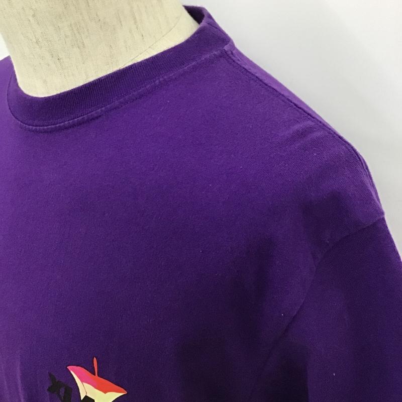 エクストララージ XLARGE Tシャツ 半袖 半袖Tシャツ プリントTシャツ クルーネックカットソー M プリント 紫 / パープル / メンズ USED 古着 中古 10102599