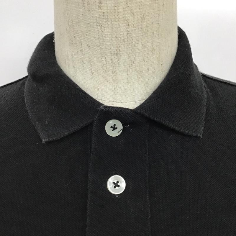 ポロバイラルフローレン Polo by RALPH LAUREN ポロシャツ 半袖 半袖ポロシャツ 半袖カットソー カラーシャツ 刺繍カットソー S ロゴ、文字 黒 / ブラック / メンズ USED 古着 中古 10102603