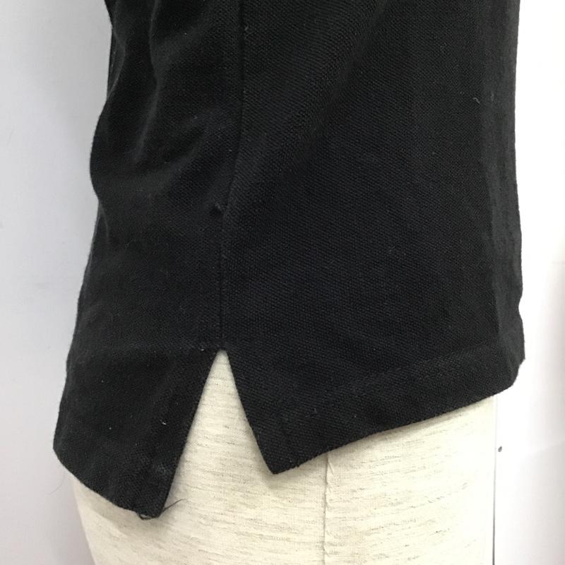 ポロバイラルフローレン Polo by RALPH LAUREN ポロシャツ 半袖 半袖ポロシャツ 半袖カットソー カラーシャツ 刺繍カットソー S ロゴ、文字 黒 / ブラック / メンズ USED 古着 中古 10102603