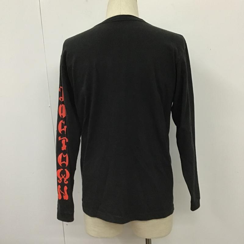 ドッグタウン DOGTOWN カットソー 長袖 長袖カットソー クルーネックカットソー ロングスリーブカットソー プリントTシャツ L プリント 黒 / ブラック / メンズ USED 古着 中古 10102619