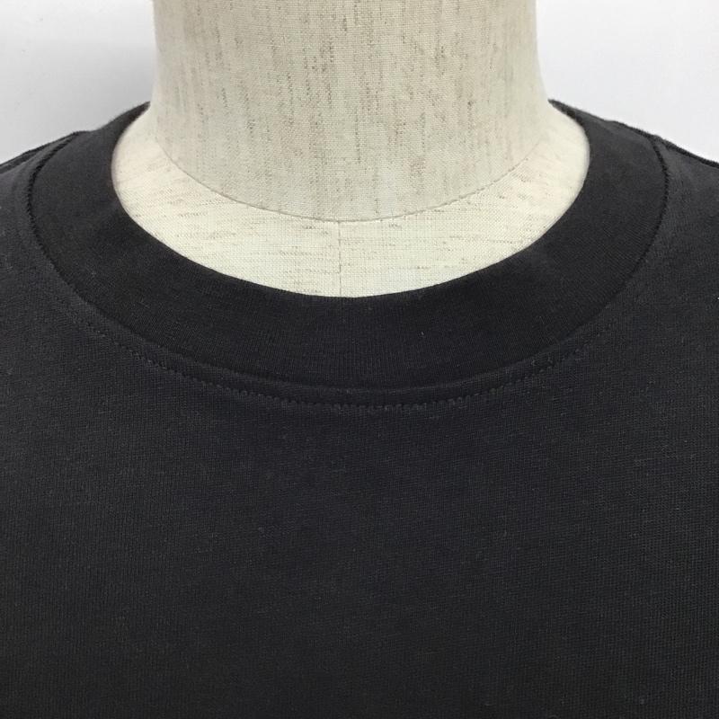 トミー ジーンズ TOMMY JEANS Tシャツ 半袖 半袖カットソー プリントTシャツ クルーネックカットソー M ロゴ、文字 黒 / ブラック / メンズ USED 古着 中古 10102630