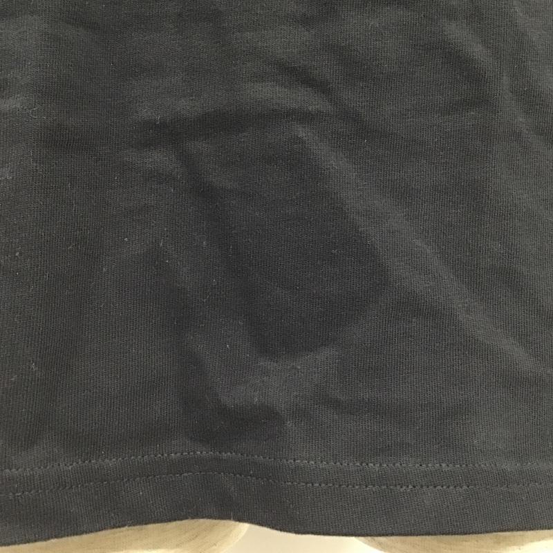 トミー ジーンズ TOMMY JEANS Tシャツ 半袖 半袖カットソー プリントTシャツ クルーネックカットソー M ロゴ、文字 黒 / ブラック / メンズ USED 古着 中古 10102630