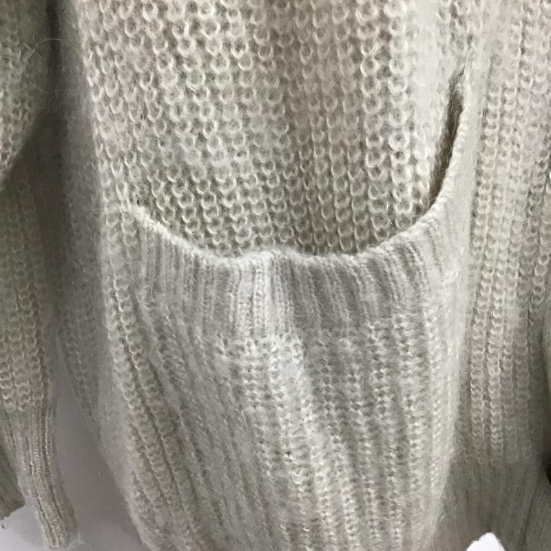 ローリーズファーム LOWRYS FARM カーディガン 長袖 ニットカーディガン FREE 無地 ベージュ / ベージュ / レディース USED 古着 中古 10102642