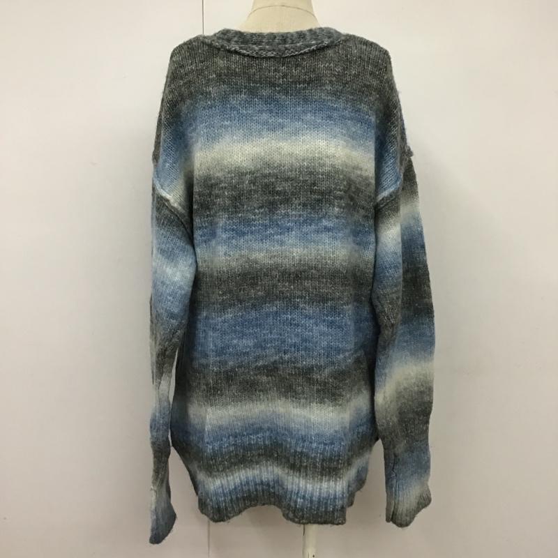 アングリッド Ungrid カーディガン 長袖 112252844201-01 グラデーションニットカーデ 長袖カーディガン ボタン前開カーディガン FREE 無地 マルチカラー / マルチカラー / レディース USED 古着 中古 10102643