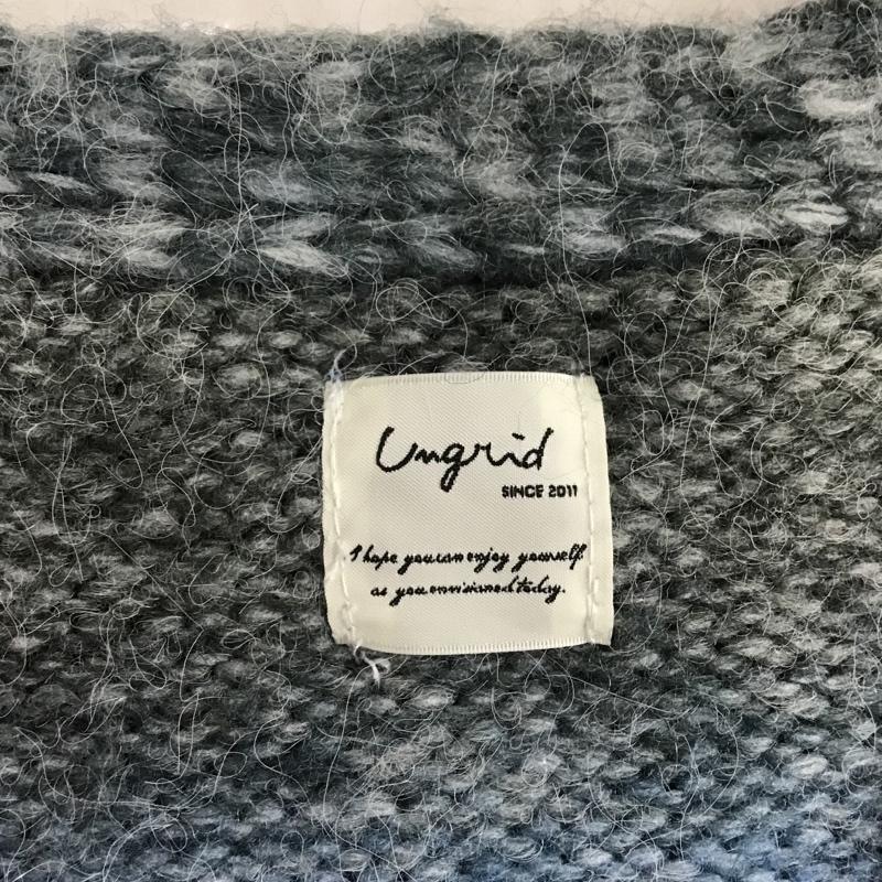 アングリッド Ungrid カーディガン 長袖 112252844201-01 グラデーションニットカーデ 長袖カーディガン ボタン前開カーディガン FREE 無地 マルチカラー / マルチカラー / レディース USED 古着 中古 10102643