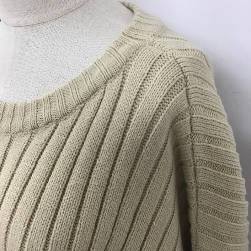 ローリーズファーム LOWRYS FARM ニット、セーター 長袖 サイドボタン FREE 無地 ベージュ / ベージュ / レディース USED 古着 中古 10102645