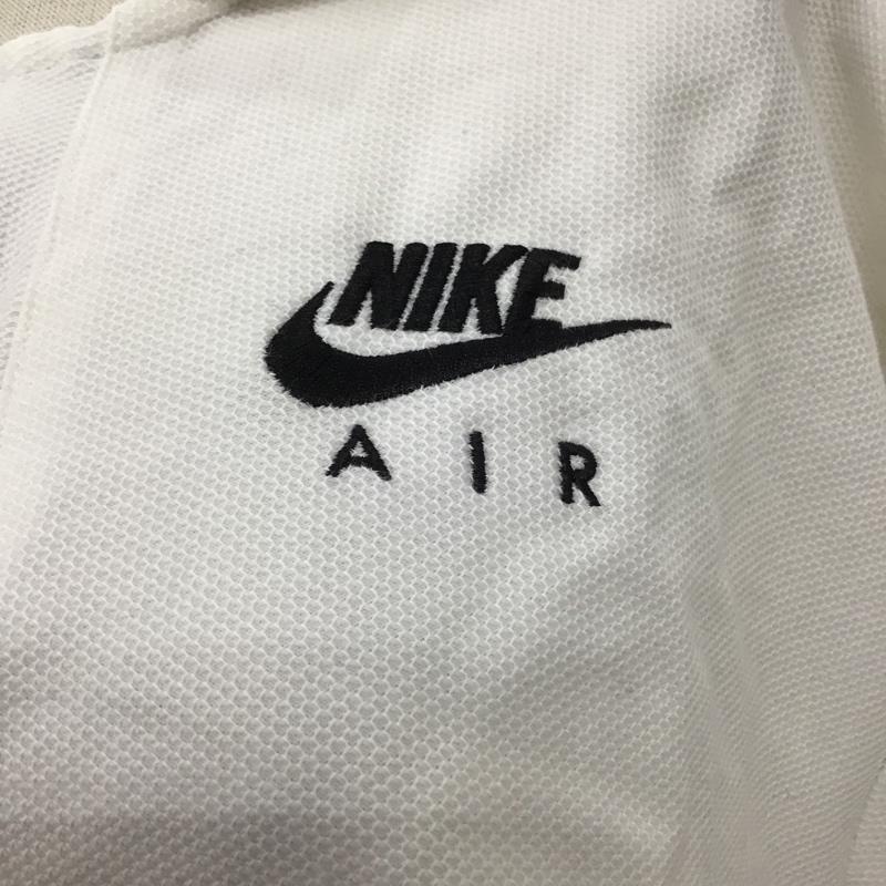 ナイキ NIKE ポロシャツ 半袖 DM6465-100 NSWエアPIQUES/Sポロ 半袖ポロシャツ カラーカットソー M ロゴ、文字 白 / ホワイト / レディース USED 古着 中古 10102648