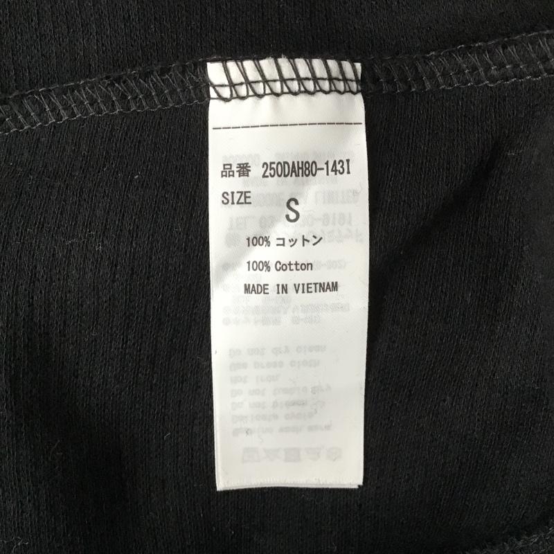 アズールバイマウジー AZUL BY MOUSSY カットソー 長袖 250DAH80-143I ショルダースリットボタントップ 長袖カットソー クルーネックカットソー S 無地 黒 / ブラック /  レディース USED 古着 中古 10102658