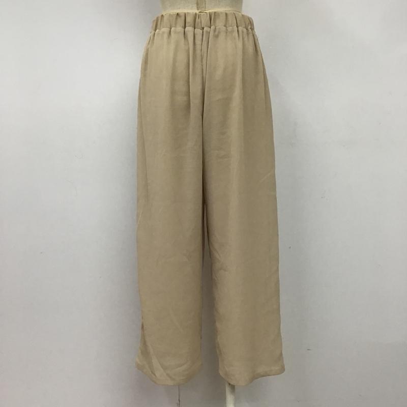 センスオブプレイス SENSEOFPLACE ボトムス ボトムス AA95-24B125 ワイドパンツ カジュアルパンツ フレアパンツ FREE 無地 ベージュ / ベージュ /  レディース USED 古着 中古 10102668
