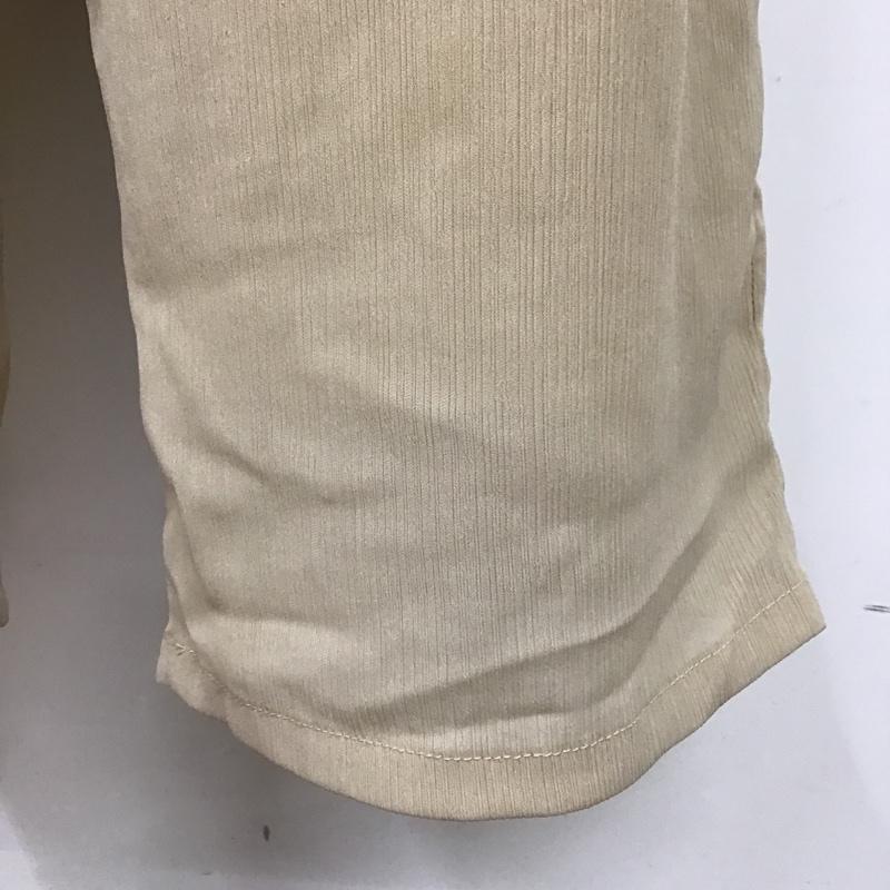 センスオブプレイス SENSEOFPLACE ボトムス ボトムス AA95-24B125 ワイドパンツ カジュアルパンツ フレアパンツ FREE 無地 ベージュ / ベージュ /  レディース USED 古着 中古 10102668