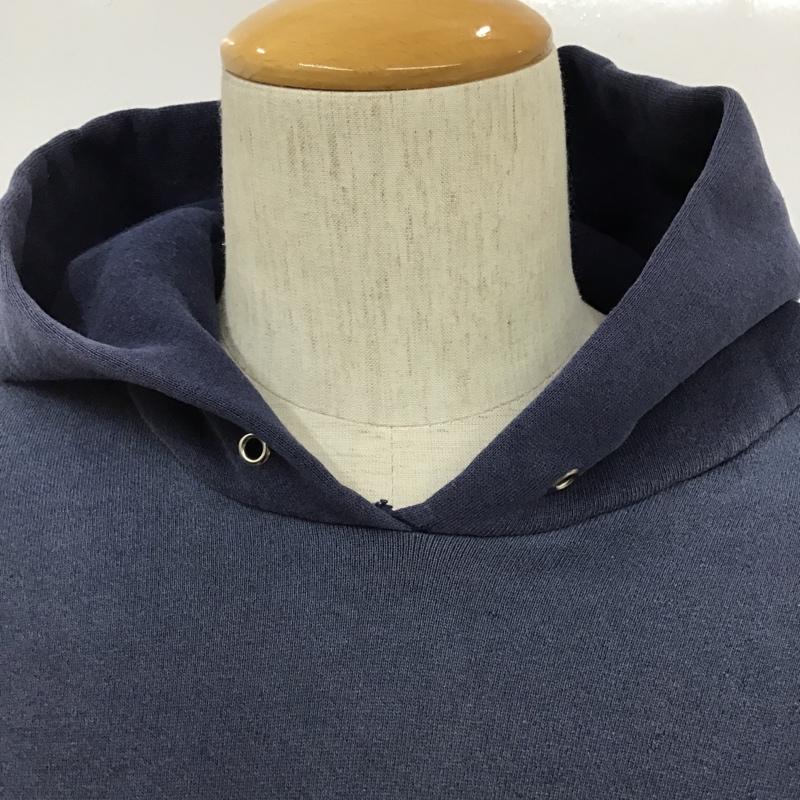 ナイキ NIKE パーカー 長袖 長袖 L ロゴ、文字 紺 / ネイビー / メンズ USED 古着 中古 10102670