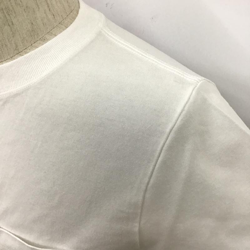 チャンピオン Champion Tシャツ 半袖 半袖カットソー 無地Tシャツ クルーネックカットソー XS 無地 白 / ホワイト / メンズ USED 古着 中古 10102677