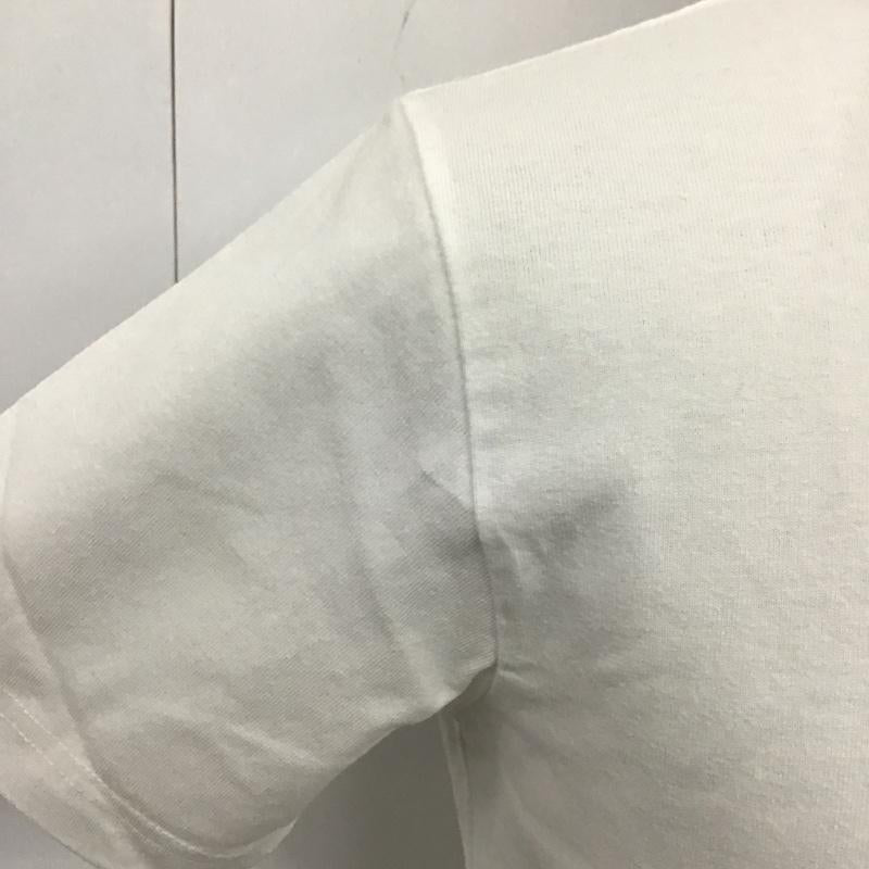 チャンピオン Champion Tシャツ 半袖 半袖カットソー 無地Tシャツ クルーネックカットソー XS 無地 白 / ホワイト / メンズ USED 古着 中古 10102677