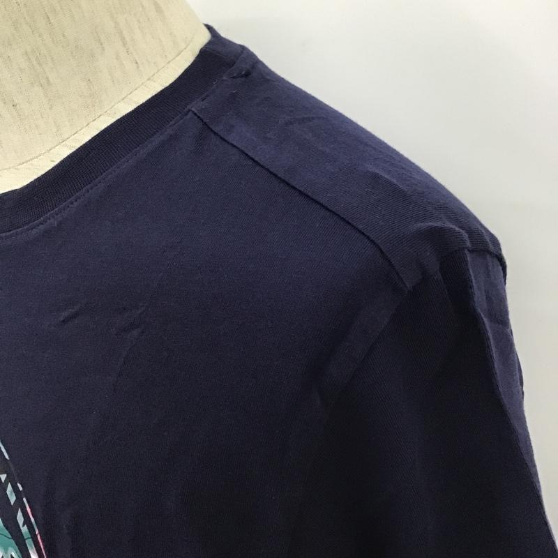 リーボック Reebok Tシャツ 半袖 H45981 ジュラシックパーク Tシャツ 半袖カットソー プリントTシャツ M プリント 紺 / ネイビー / メンズ USED 古着 中古 10102678
