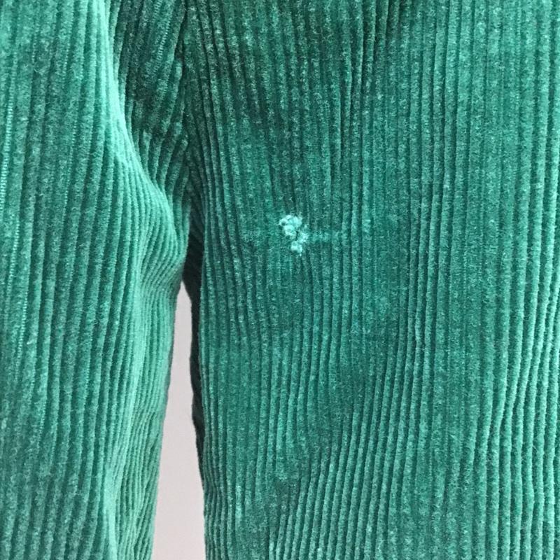 ポロゴルフラルフローレン POLOGOLF パンツ スラックス コーデュロイ ゴルフウェア 30インチ 無地 緑 / グリーン / メンズ USED 古着 中古 10102699