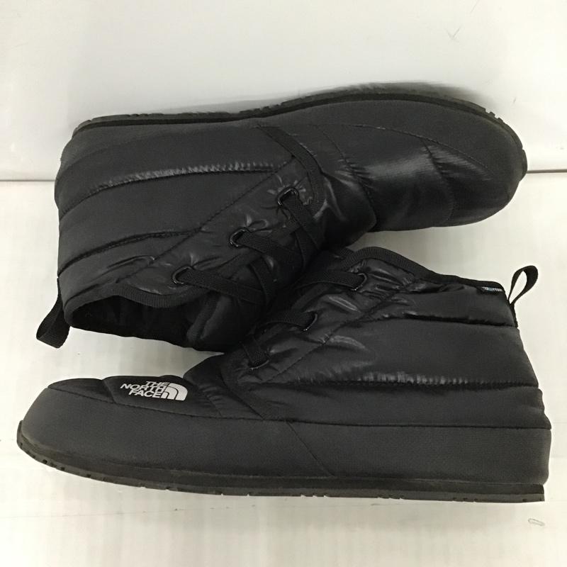 ザノースフェイス THE NORTH FACE アウトドアシューズ アウトドアシューズ NF51487 NSE TRACTION CHUKKA WP ブーツ ヌプシ 28cm 28.0cm ロゴ、文字 黒 / ブラック / メンズ USED 古着 中古 10102714