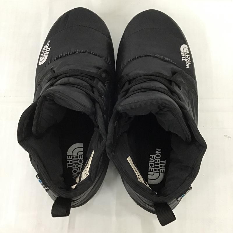 ザノースフェイス THE NORTH FACE アウトドアシューズ アウトドアシューズ NF51487 NSE TRACTION CHUKKA WP ブーツ ヌプシ 28cm 28.0cm ロゴ、文字 黒 / ブラック / メンズ USED 古着 中古 10102714