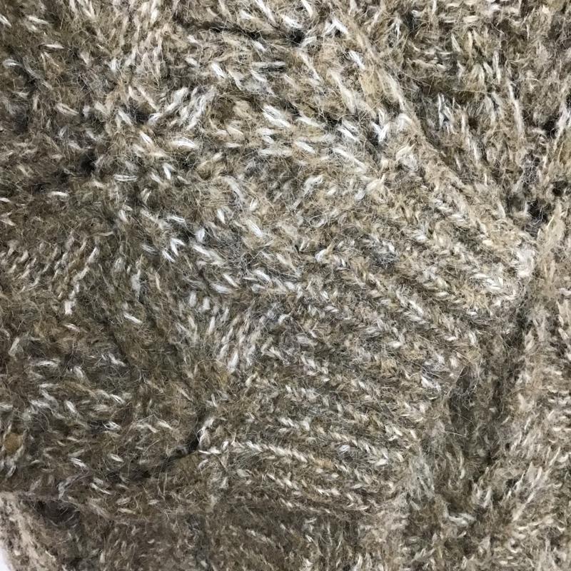 ローリーズファーム LOWRYS FARM カーディガン 長袖 FREE 無地 茶 / ブラウン / レディース USED 古着 中古 10102735