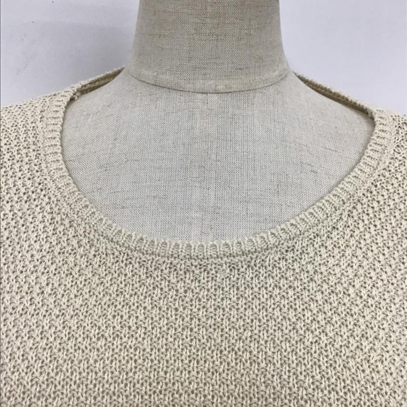 レプシィム LEPSIM カットソー 長袖 FREE 無地 オフホワイト / オフホワイト /  レディース USED 古着 中古 10102751