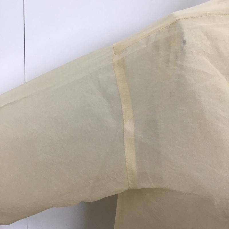 ダブルクローゼット w closet カットソー 長袖 FREE 無地 ベージュ / ベージュ /  レディース USED 古着 中古 10102759