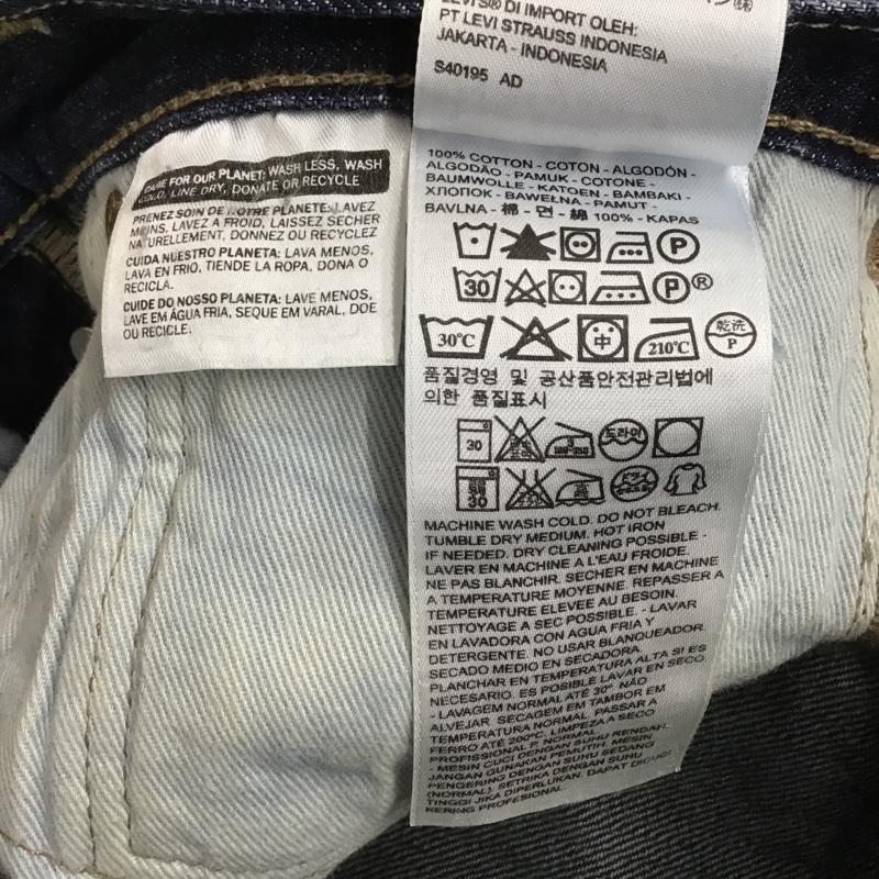 リーバイス Levi's パンツ デニム、ジーンズ W28L32 28インチ 無地 インディゴ / インディゴ / メンズ USED 古着 中古 10102794