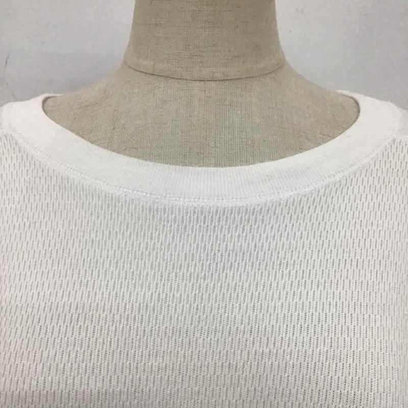 エモダ EMODA カットソー 長袖 042152702001 マークウエストルーズプルオーバー FREE 無地 白 / ホワイト /  レディース USED 古着 中古 10102804