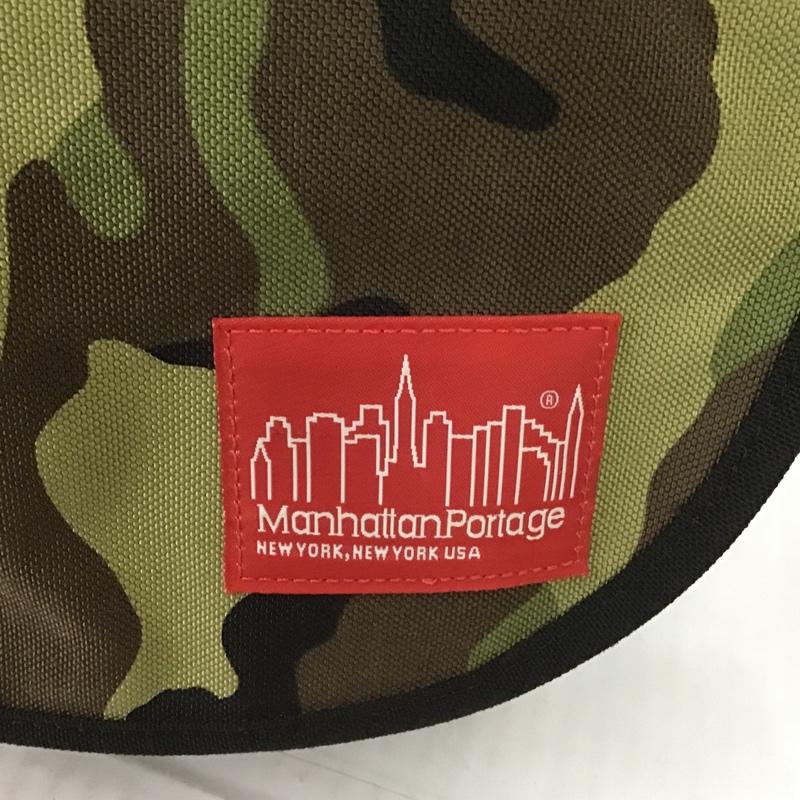 マンハッタンポーテージ Manhattan Portage ショルダーバッグ ショルダーバッグ メッセンジャーバッグ 迷彩 カモ柄 ロゴ、文字 黒 / ブラック / X 茶 / ブラウン / X カーキ / カーキ / X 緑 / グリーン / メンズ USED 古着 中古 10102811