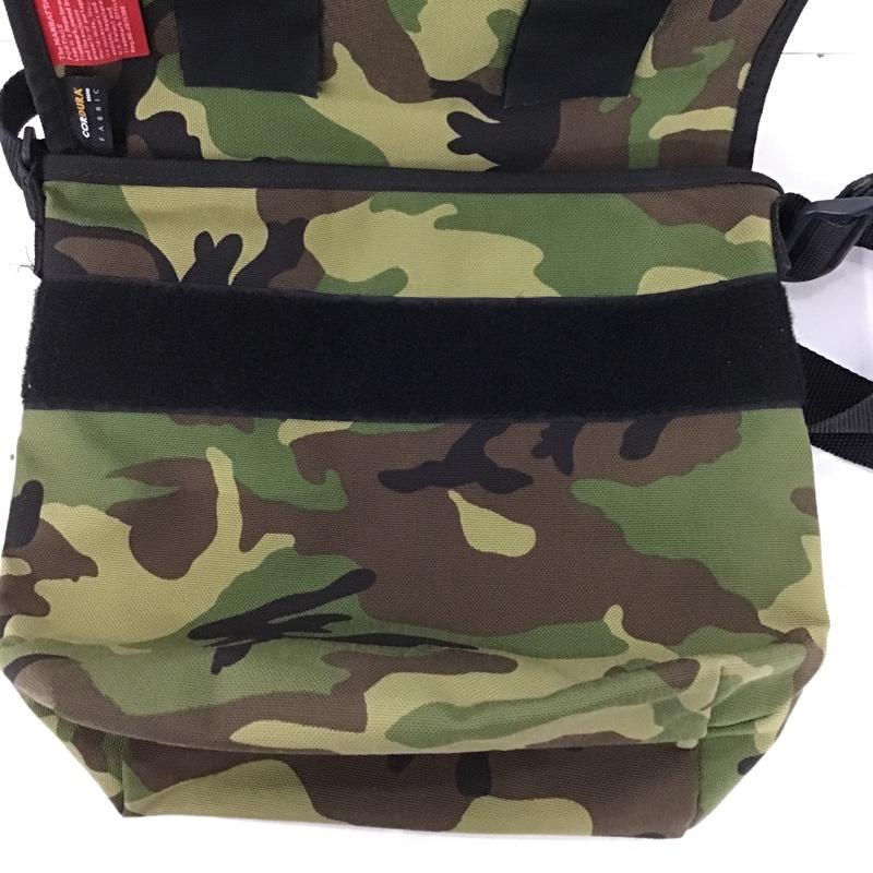 マンハッタンポーテージ Manhattan Portage ショルダーバッグ ショルダーバッグ メッセンジャーバッグ 迷彩 カモ柄 ロゴ、文字 黒 / ブラック / X 茶 / ブラウン / X カーキ / カーキ / X 緑 / グリーン / メンズ USED 古着 中古 10102811