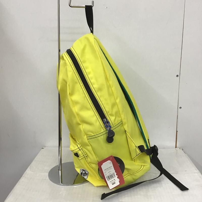 チャムス CHUMS リュックサック、デイパック リュックサック、デイバッグ CH60-0845-2589-00 Eco Hurricane Day Pack バックパック FREE ワンポイント 黄 / イエロー / X 黒 / ブラック / メンズ USED 古着 中古 10102820