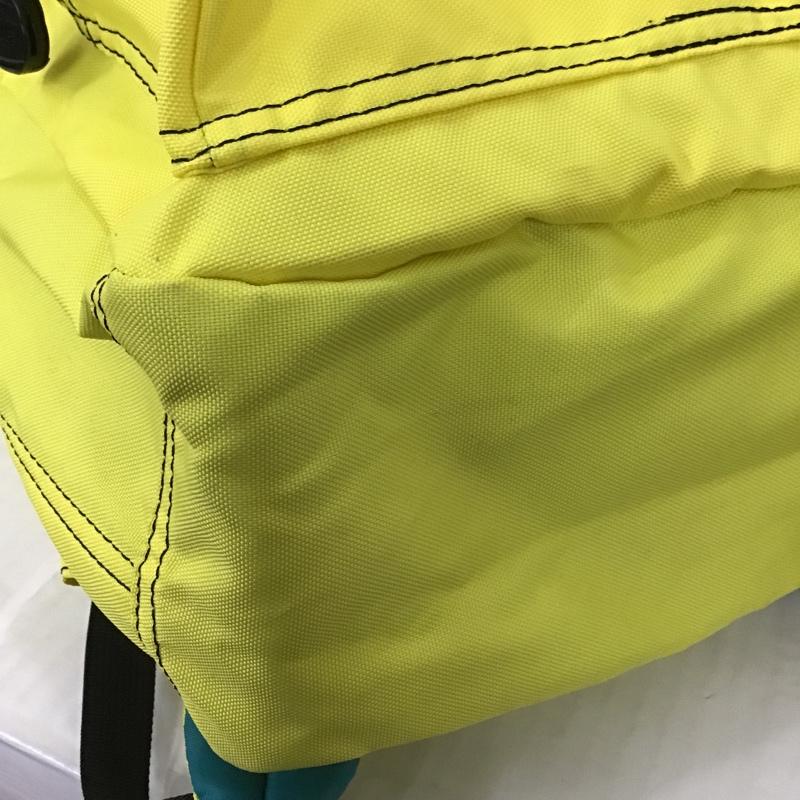 チャムス CHUMS リュックサック、デイパック リュックサック、デイバッグ CH60-0845-2589-00 Eco Hurricane Day Pack バックパック FREE ワンポイント 黄 / イエロー / X 黒 / ブラック / メンズ USED 古着 中古 10102820
