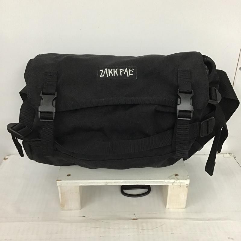 古着 USED ショルダーバッグ ショルダーバッグ ZAKK PAC ボディバッグ ロゴ、文字 黒 / ブラック / メンズ USED 古着 中古 10102823