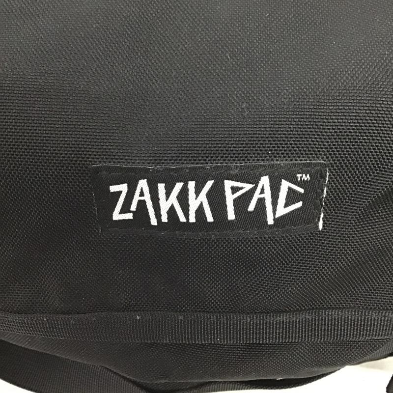 古着 USED ショルダーバッグ ショルダーバッグ ZAKK PAC ボディバッグ ロゴ、文字 黒 / ブラック / メンズ USED 古着 中古 10102823