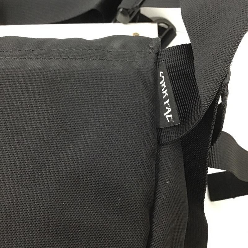 古着 USED ショルダーバッグ ショルダーバッグ ZAKK PAC ボディバッグ ロゴ、文字 黒 / ブラック / メンズ USED 古着 中古 10102823
