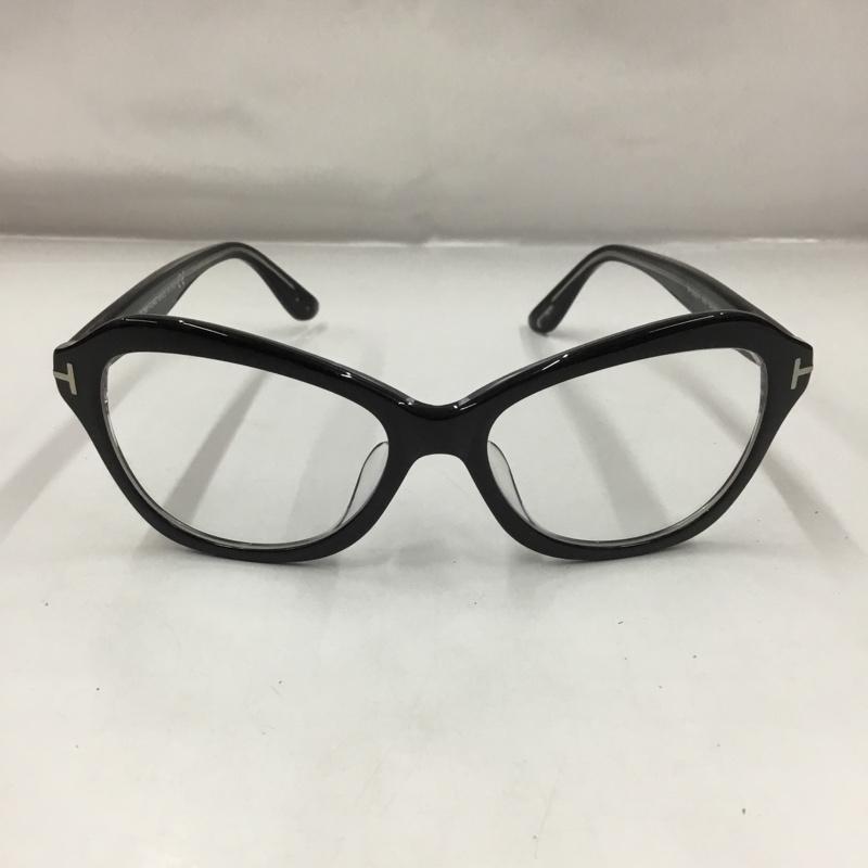トム フォード TOM FORD めがね・サングラス めがね TF5359-F アジアンフィット ロゴ、文字 黒 / ブラック / メンズ USED 古着 中古 10102831