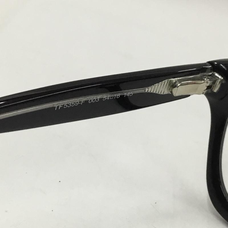 トム フォード TOM FORD めがね・サングラス めがね TF5359-F アジアンフィット ロゴ、文字 黒 / ブラック / メンズ USED 古着 中古 10102831