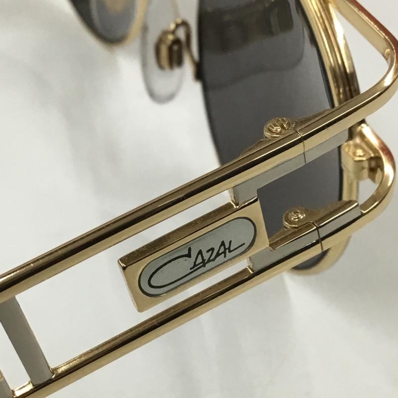 カザール CAZAL めがね・サングラス サングラス 958 カザールレジェンズ ダブルブリッジ ロゴ、文字 金 / ゴールド / メンズ USED 古着 中古 10102832