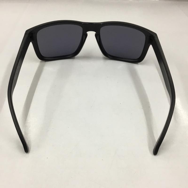 オークリー OAKLEY めがね・サングラス サングラス OO9244-07 HOLBROOK アジアンフィット スポーツサングラス ワンポイント 黒 / ブラック / メンズ USED 古着 中古 10102836