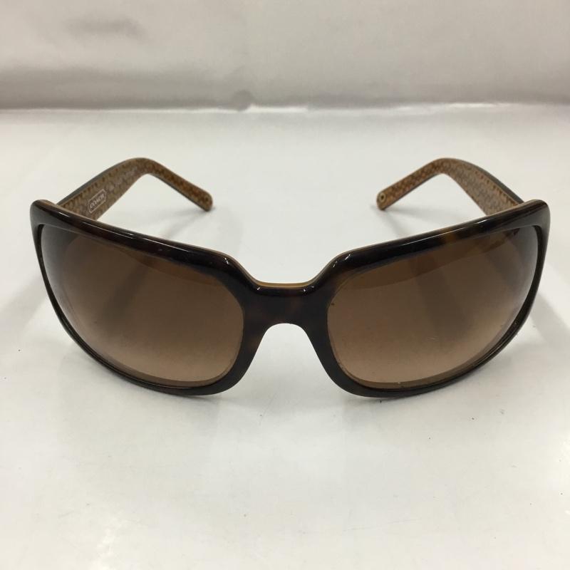 コーチ COACH めがね・サングラス サングラス MIA S433 TORTOISE ブラウンレンズ ロゴ、文字 茶 / ブラウン / レディース USED 古着 中古 10102841