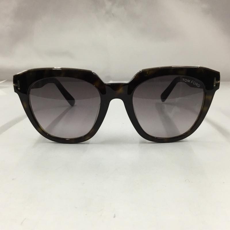 トム フォード TOM FORD めがね・サングラス サングラス TF686-F 52K アジアンフィット ロゴ、文字 茶 / ブラウン / メンズ USED 古着 中古 10102849