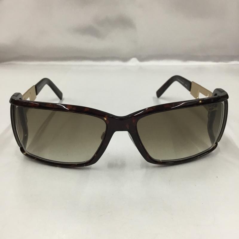 カザール CAZAL めがね・サングラス サングラス MOD8002/1 ロゴテンプル ロゴ、文字 茶 / ブラウン / X 金 / ゴールド / メンズ USED 古着 中古 10102857