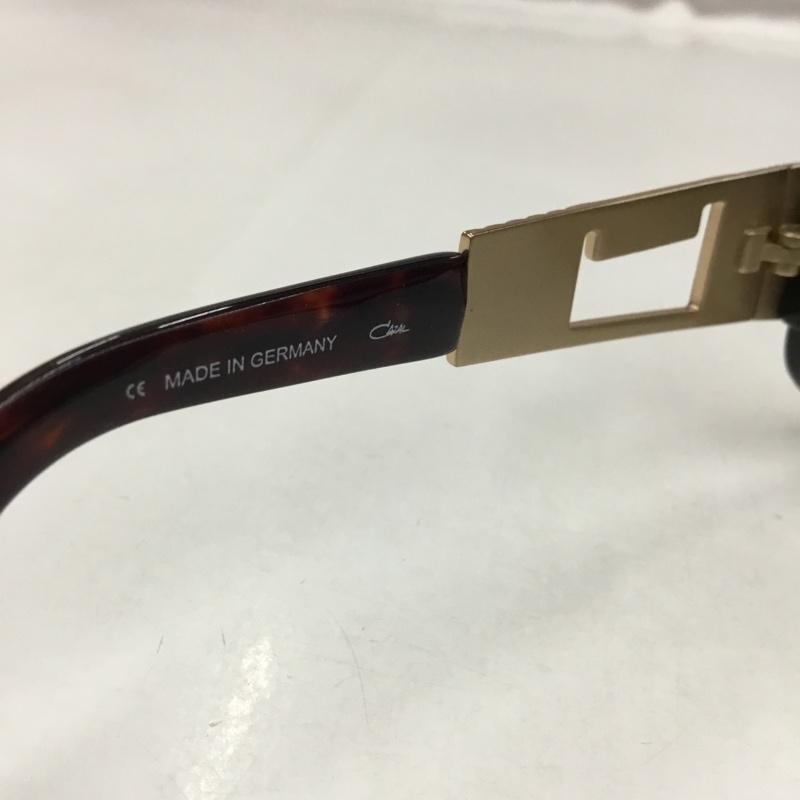 カザール CAZAL めがね・サングラス サングラス MOD8002/1 ロゴテンプル ロゴ、文字 茶 / ブラウン / X 金 / ゴールド / メンズ USED 古着 中古 10102857