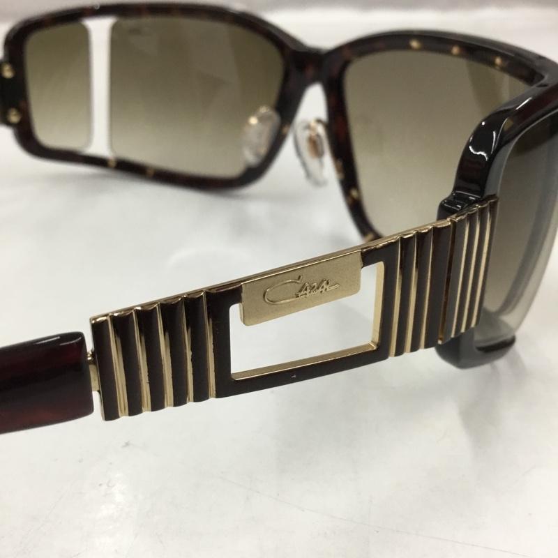 カザール CAZAL めがね・サングラス サングラス MOD8002/1 ロゴテンプル ロゴ、文字 茶 / ブラウン / X 金 / ゴールド / メンズ USED 古着 中古 10102857