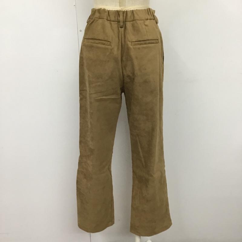 ローリーズファーム LOWRYS FARM パンツ スラックス M 無地 茶 / ブラウン /  レディース USED 古着 中古 10102859