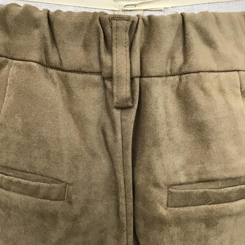 ローリーズファーム LOWRYS FARM パンツ スラックス M 無地 茶 / ブラウン /  レディース USED 古着 中古 10102859