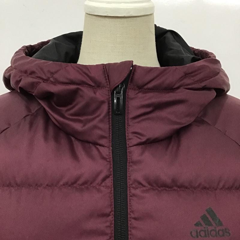 アディダス adidas ジャケット、上着 ダウンジャケット AA8527 OUTER COSY ダウンジャケット M 無地 紫 / パープル / レディース USED 古着 中古 10102862